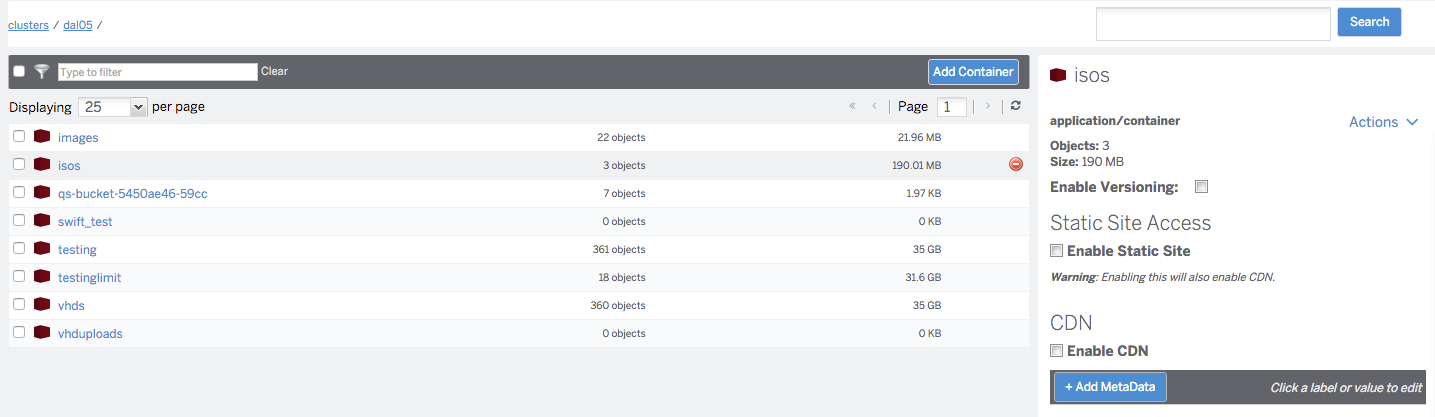 Figure 5: Bandwidth Overview